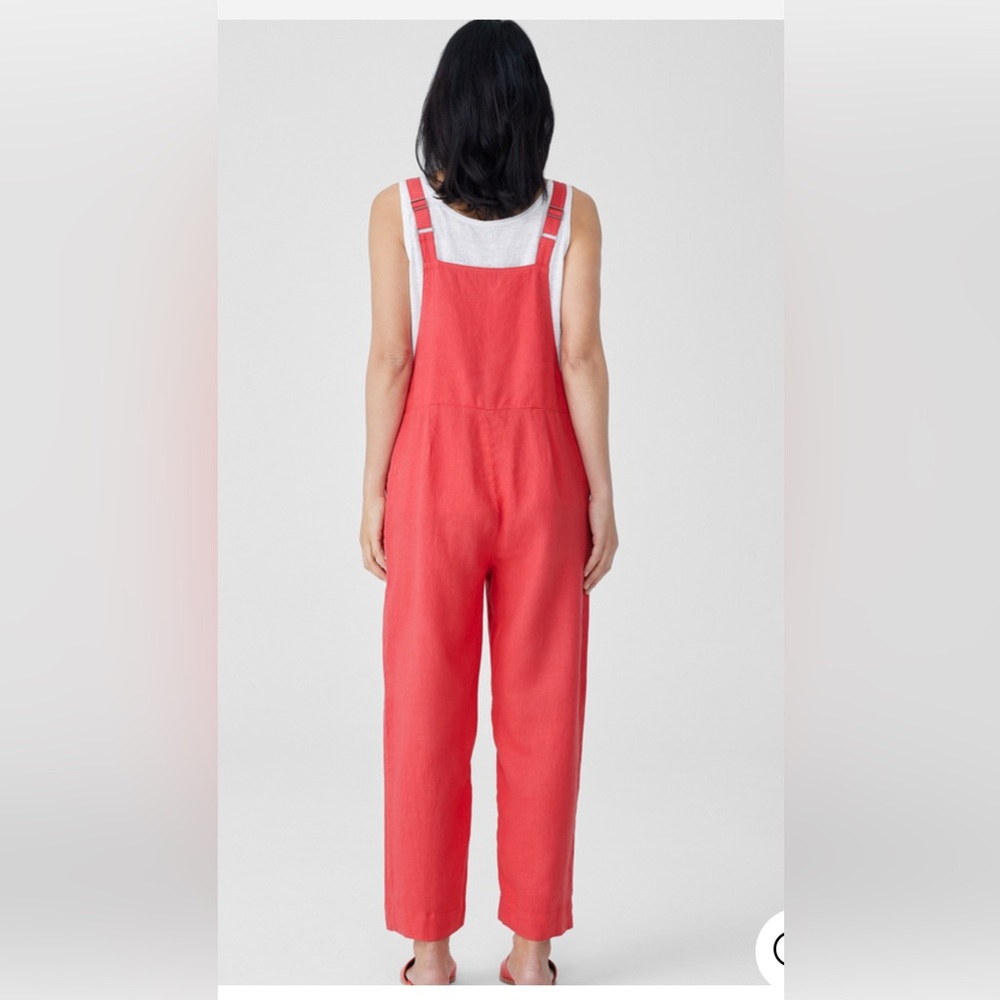 Eileen Fisher linen jumpsuit - Picture 2 of 8